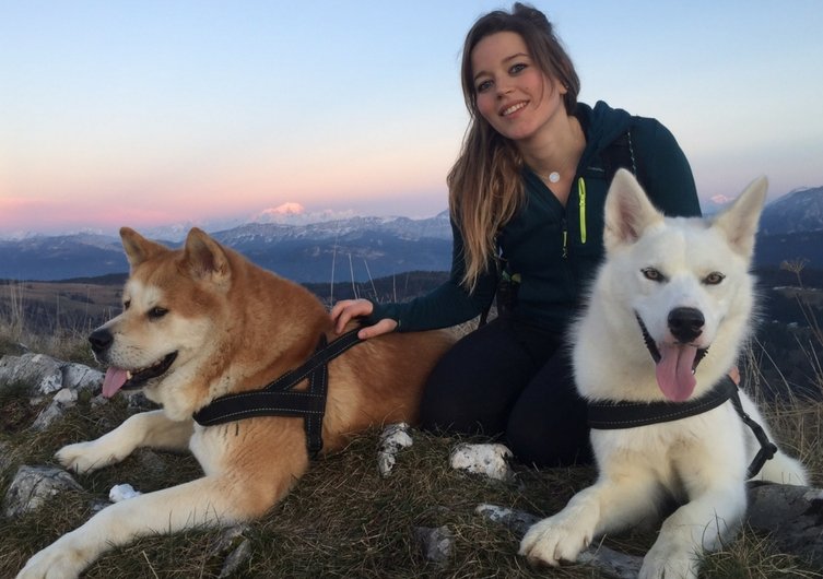 Bivouac e cani-rando nas montanhas
