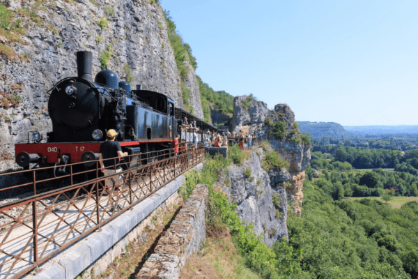 Le train à vapeur de Martel