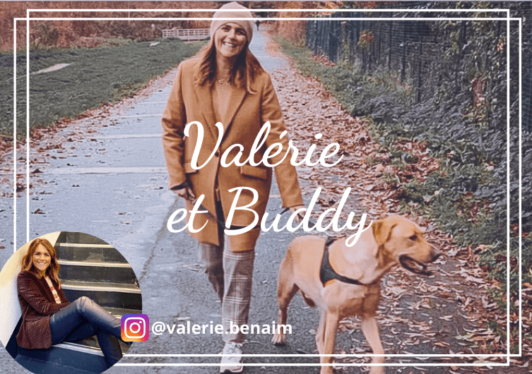 Valérie Benaim and Buddy fell in love on a Saturday