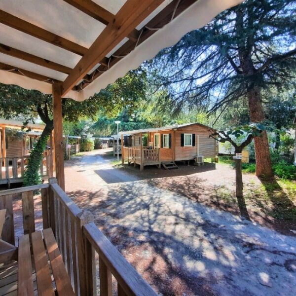 Mobil home du Camping les Casteillets à Argelès-sur-Mer dans les Pyrénées Orientales