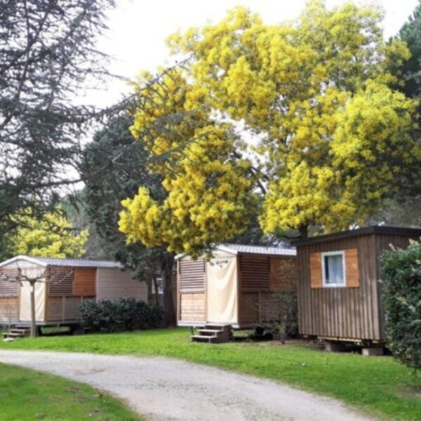 Mobil homes du Camping les Casteillets à Argelès-sur-Mer dans les Pyrénées Orientales