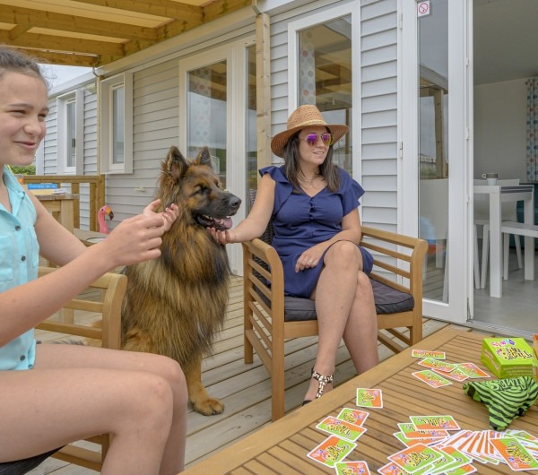 Auf dem Campingplatz Utah Beach sind Hunde erlaubt