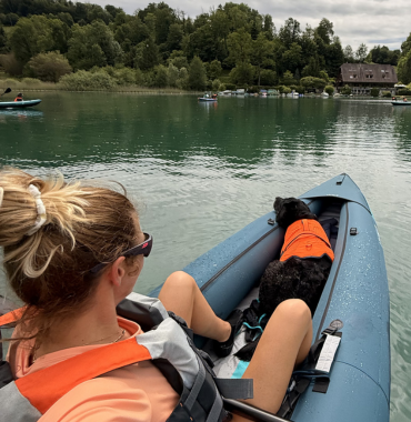 canoë avec un chien - guide sports nautiques dog-friendly