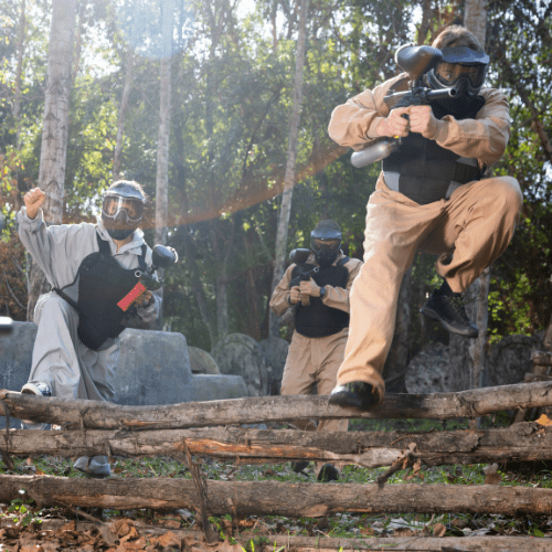 paintball organisé à center parcs