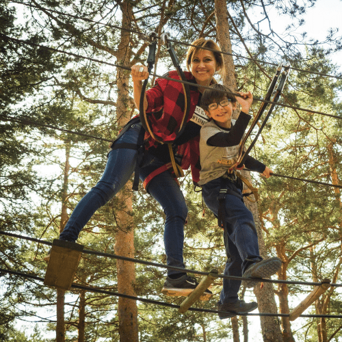 parcours aventures à center parcs autorisé aux chiens