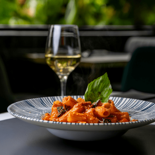 restaurant italien à center parcs - terrasse chiens acceptés - vacances de la toussaint