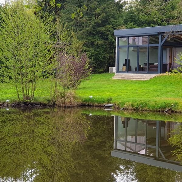 jardin du Gîte La Heckeliere à La Houssière dans les Vosges daas la région Grand Est