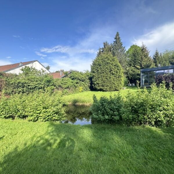 jardin du Gîte La Heckeliere à La Houssière dans les Vosges daas la région Grand Est