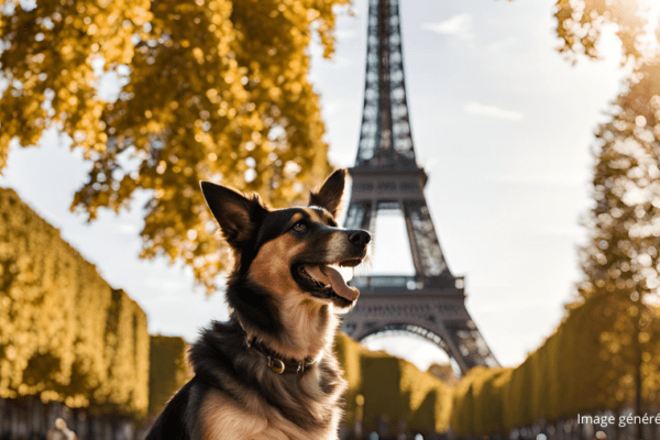 Tout savoir pour visiter Paris avec un chien !