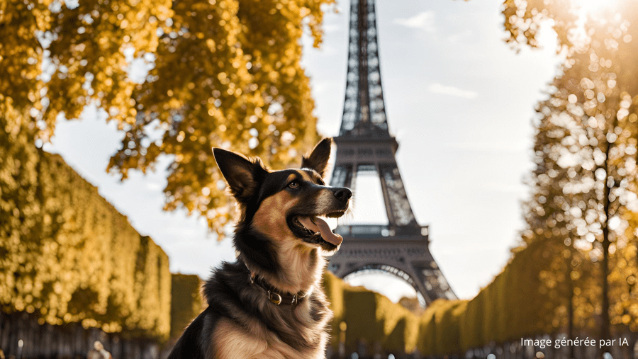 Tout savoir pour visiter Paris avec un chien !