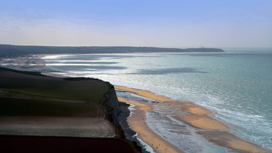 Cap Gris-Nez, où les chiens sont acceptés Audinghen dans le Pas-de-Calais, dans les hauts-de-France