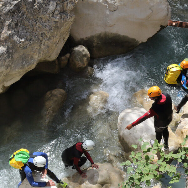Canyoning au Camping Huttopia Lac d’Aiguebelette à Nances en Savoie
