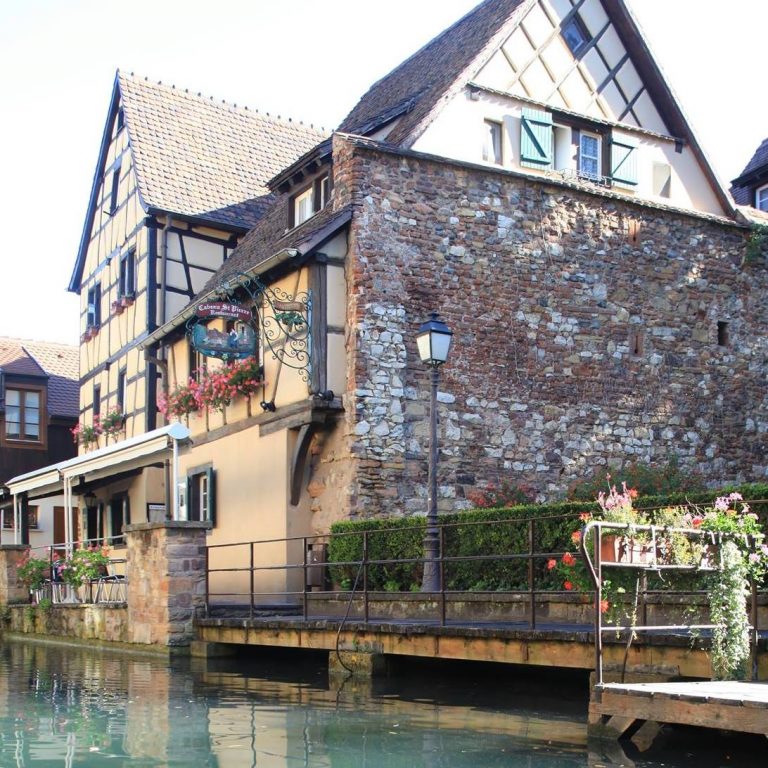 Restaurant, chien, Alsace, Colmar, dog friendly