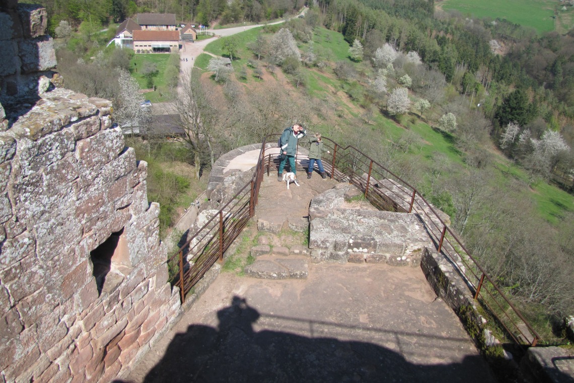 Visite du Château du Fleckenstein