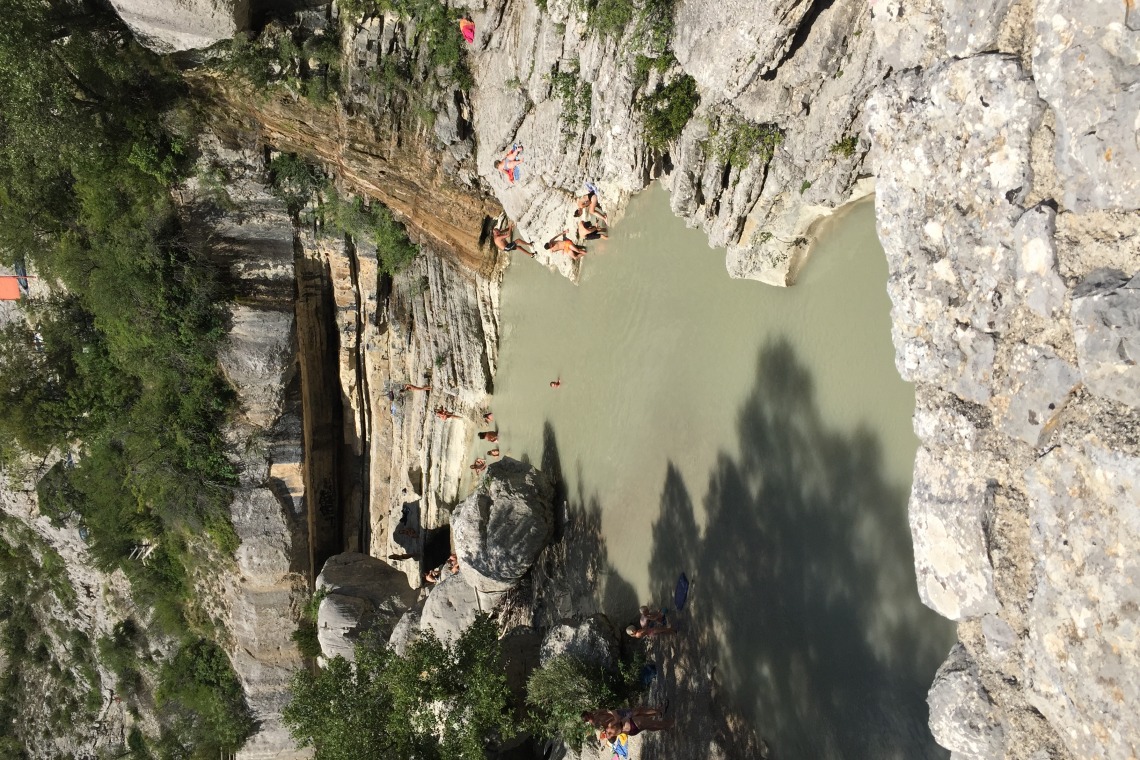Les gorges de la Méouge