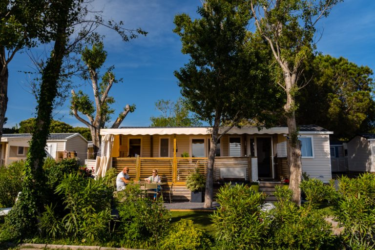 mobilhome camping le mar estang