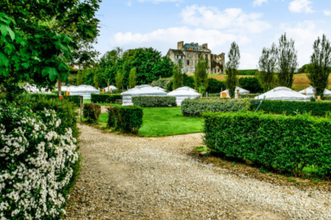 Camping mer et yourte
