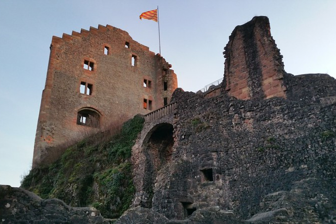 Tour du Brotsch – Ruine Château du Grand Geroldseck – Château du Haut-Barr