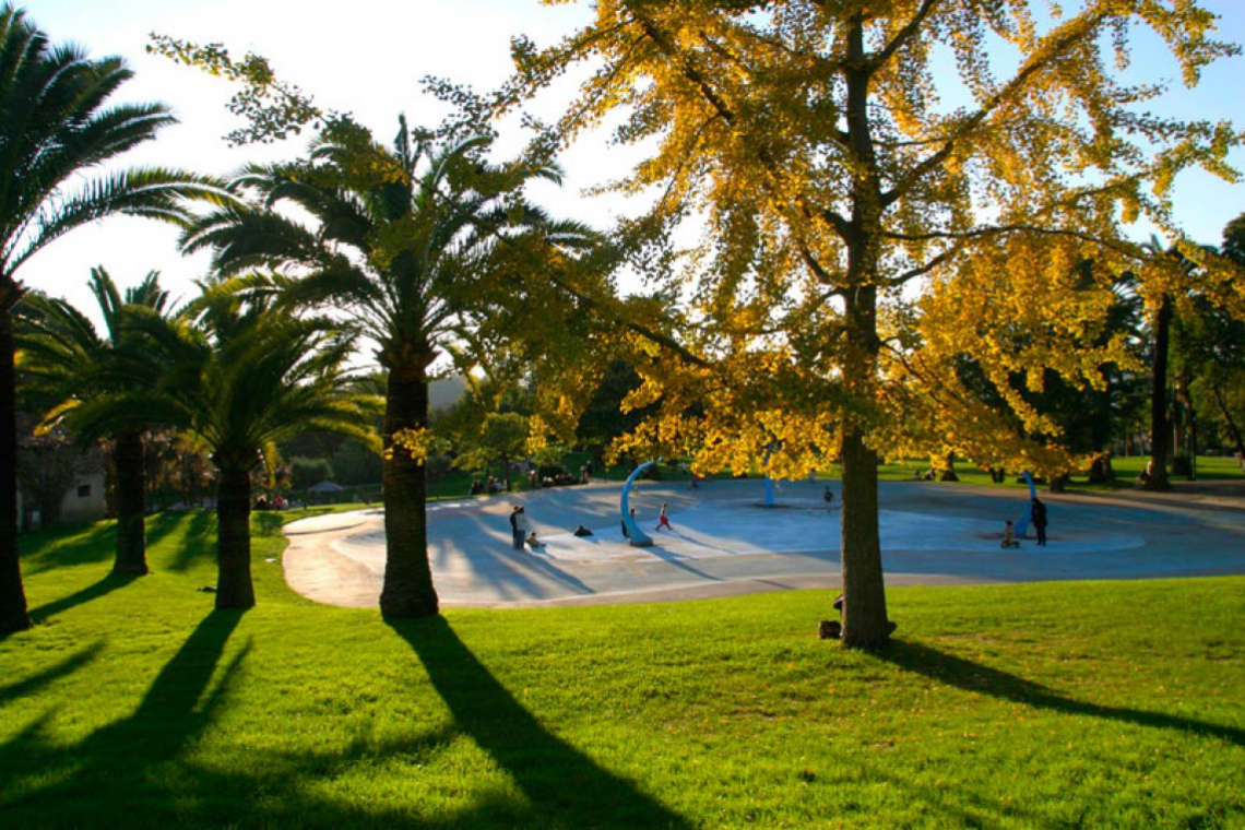 Le parc du Castel des Deux Rois