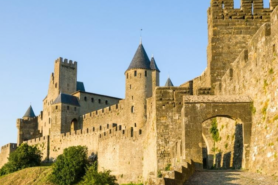 Petit train de la cité de Carcassonne