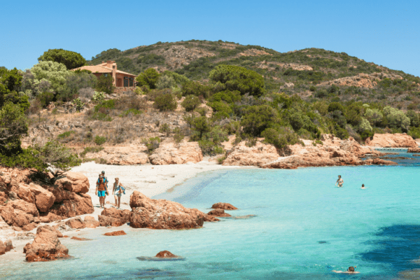 top 5 des plages accessibles aux chiens en Corse, meilleures plages accessibles aux chiens en Cose, hébergements dog friendly en Corse