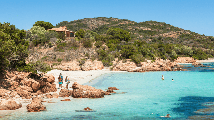Top 5 des plages autorisées aux chiens en Haute Corse