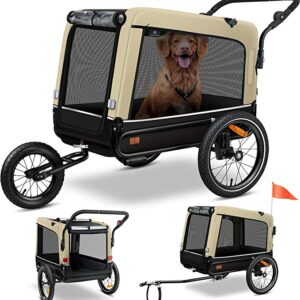 comparison of the best bicycle baskets and trailers for dogs