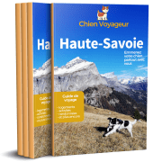 guide de voyage en Haute-Savoie avec un chien, le chien Voyageur, boutique emmenetonchien.com