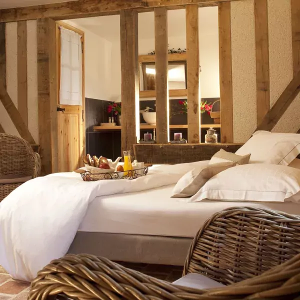 L’hôtel l’Auberge de la source dans le Calavados animaux acceptés - EmmèneTonChien.com