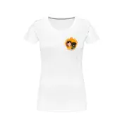 T-shirt Fière d'être Wouafer's, T-shirt Femme Premium, col rond, petit logo, spreadshirt, spreadshop, boutique emmenetonchien.com