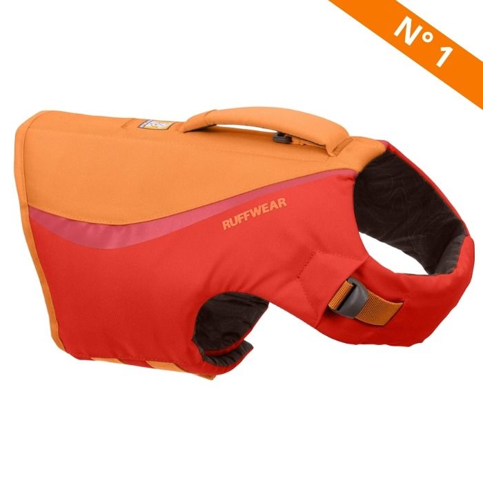 gilet de sauvetage pour chien, gilet de sauvetage Ruffwear Float Coat, gilet de sauvetage de Musher et Sophie, activités nautiques, sports nautiques, boutique emmenetonchien.com