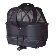 transporting your dog by bike, dog bike basket, dog basket, Trixie bike basket, suitable for small dogs, shop emmenetonchien.com