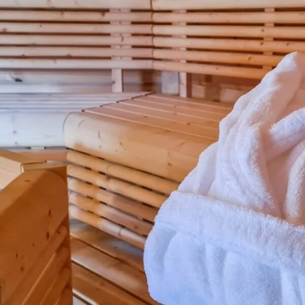 Sauna au Le Château des Lumières à Sare dans le Pyrénées-Atlantiques en Nouvelle-Aquitaine