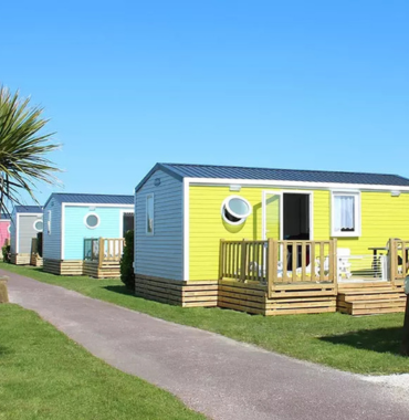 Camping Le Cormoran où les chiens sont acceptés, à Sainte-Mère-Église, dans la Manche, en Normandie