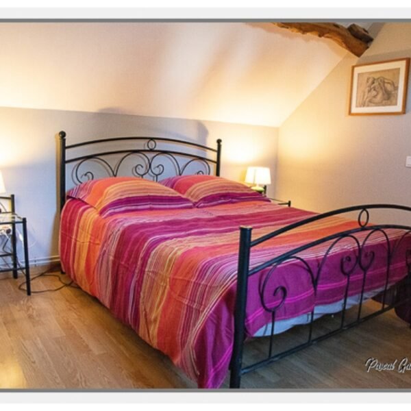 Chambre double des Gîtes La Ferme de Capucine en Baie de Somme dans les Hauts de France proche de Cayeux sur Mer et Saint Valéry sur Somme