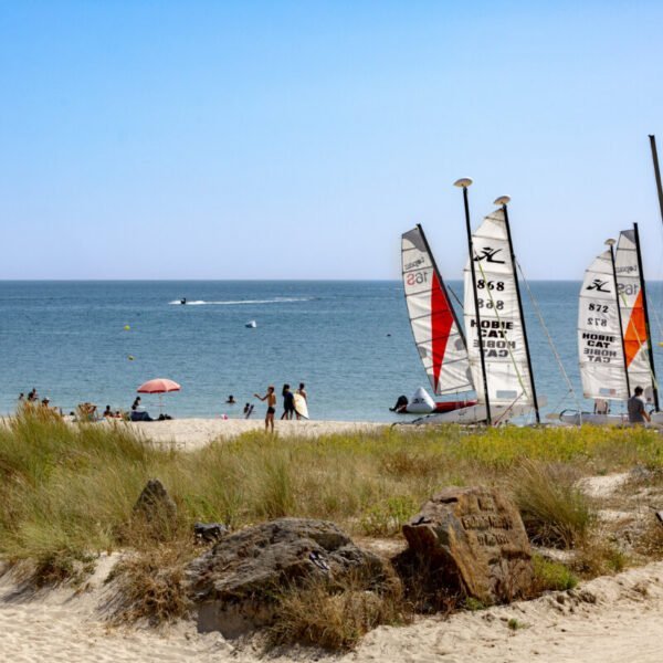 Plage proche du Camping Sandaya La Bosse en Vendée en Pays de Loire