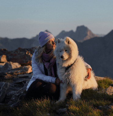 Séjour à Hyères d'Aurélie et de son chien Oslo,