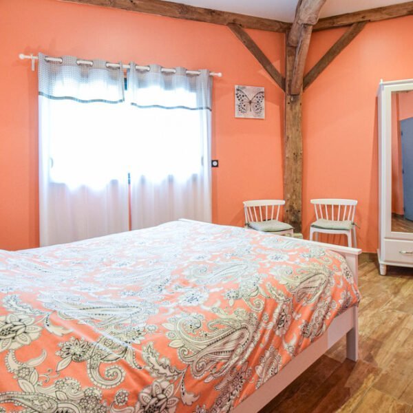 Chambre du Gîte Le Copain Vert en Normandie à Hattenville en Seine Maritime