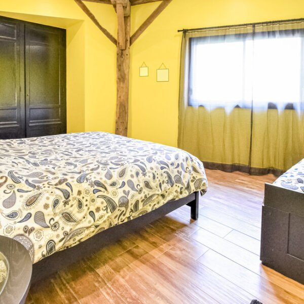 Chambre du Gîte Le Copain Vert en Normandie à Hattenville en Seine Maritime