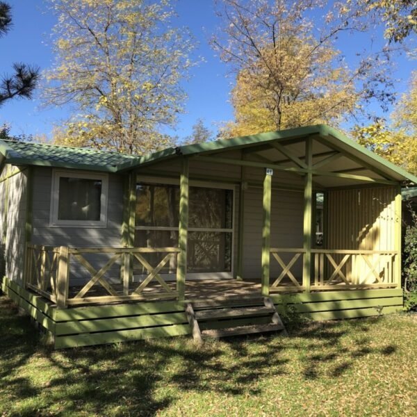 Mobil Home du Camping Sites et Paysages LE TYLO SOLEIL à Dauphin en région PACA dans le Luberon dans les Alpes de Haute Provence