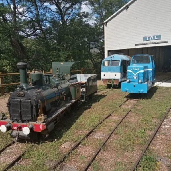 Train de l'Andorge en Cévennes pour une visite touristique dans le Gard