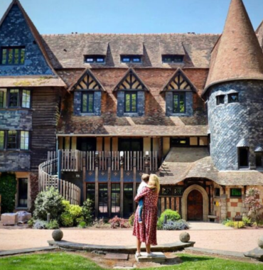 Extérieur Hôtel Les Jardins de Coppélia où les chiens sont acceptés dans le Cavados en Normandie