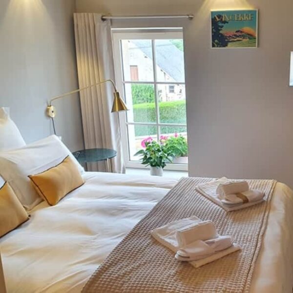 Chambre double Gîte Maison Fleuriet proche de Sancerre Sancerre en Berry dans le Centre Val de Loire dans le Cher