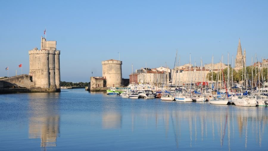 Vue sur Port de La Rochelle