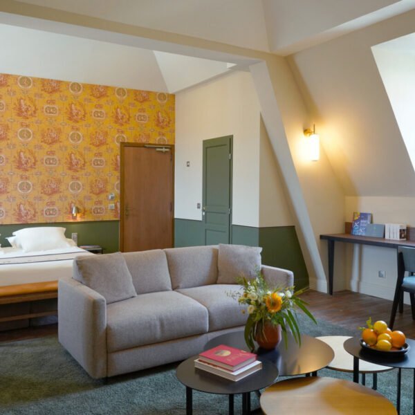 Suite de l'Hôtel Littéraire Stendhal à Nancy en Lorraine dans le Grand Est en France