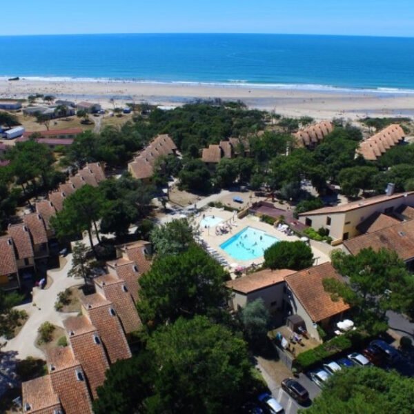 vue mer depuis le village vacances VVF Soulac sur Mer