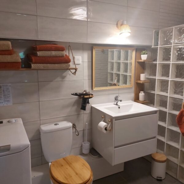 Salle de bain du Gîte L'Etape Aspétoise en Haute Garonne en Occitanie dans les Pyrénées