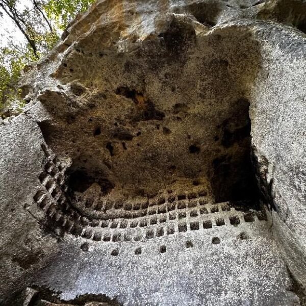 Site troglodytiques du Conquil, Parc aux Dinosaures et Préhistobranche en Dordogne à Saint Léon sur Vézère