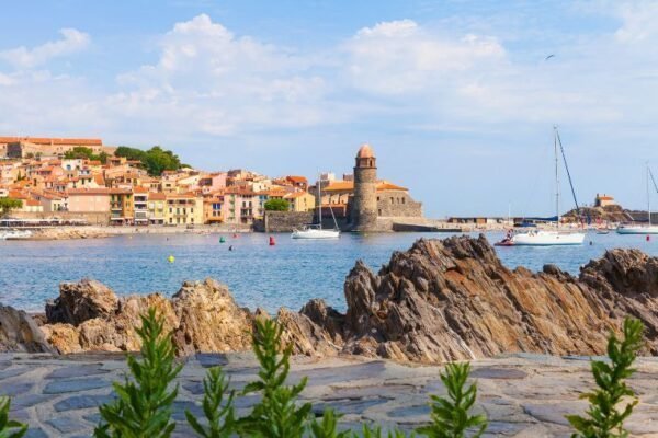 collioure vue mer