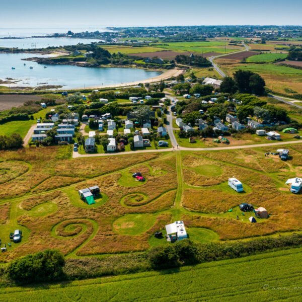 Camping La Ferme Du Bord de Mer dans le Cotentin au bord de la Manche en Normandie